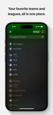 اپلیکیشن اپل اسپورت
