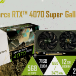 سری‌ های باریک‌تر GeForce RTX 4070 Ti SUPER و 4070 SUPER Gallardo