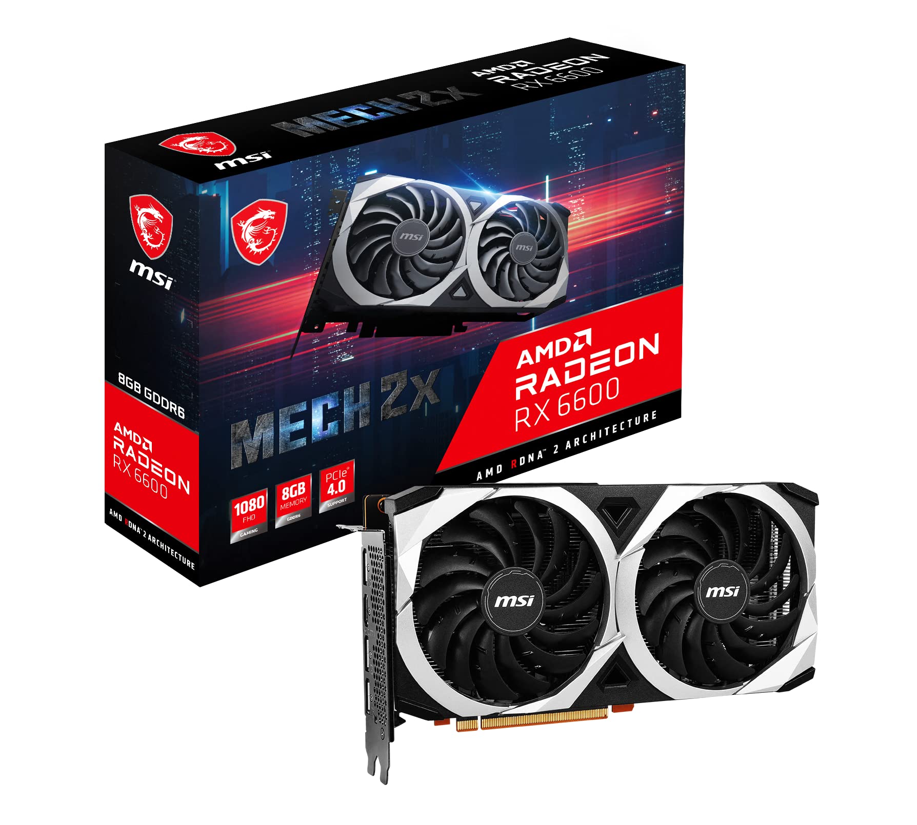 بررسی کارت گرافیک AMD Radeon RX 6600