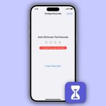 فراموشی رمز عبور Screen Time در آیفون