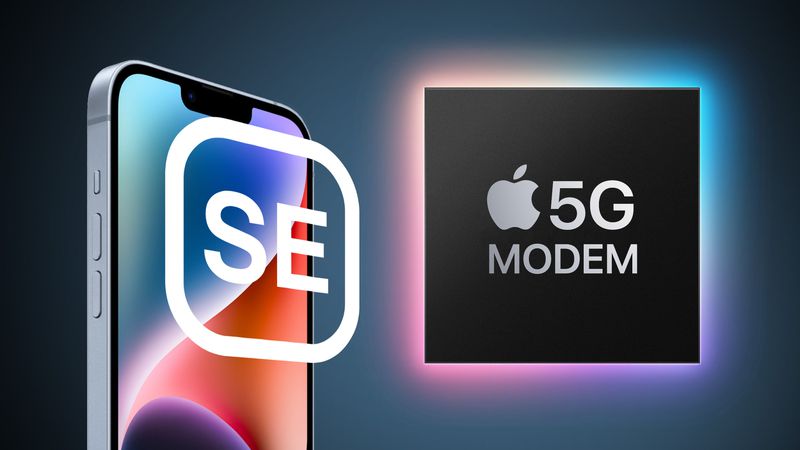 مودم اختصاصی 5G اپل در آیفون SE 4