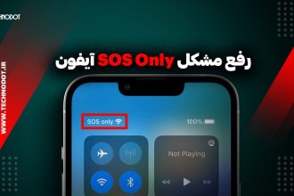 رفع مشکل SOS Only در گوشی های آیفون