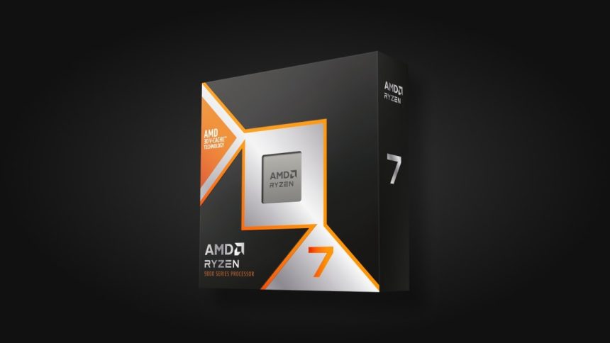 عملکرد پردازنده AMD رایزن 7 9800X3D