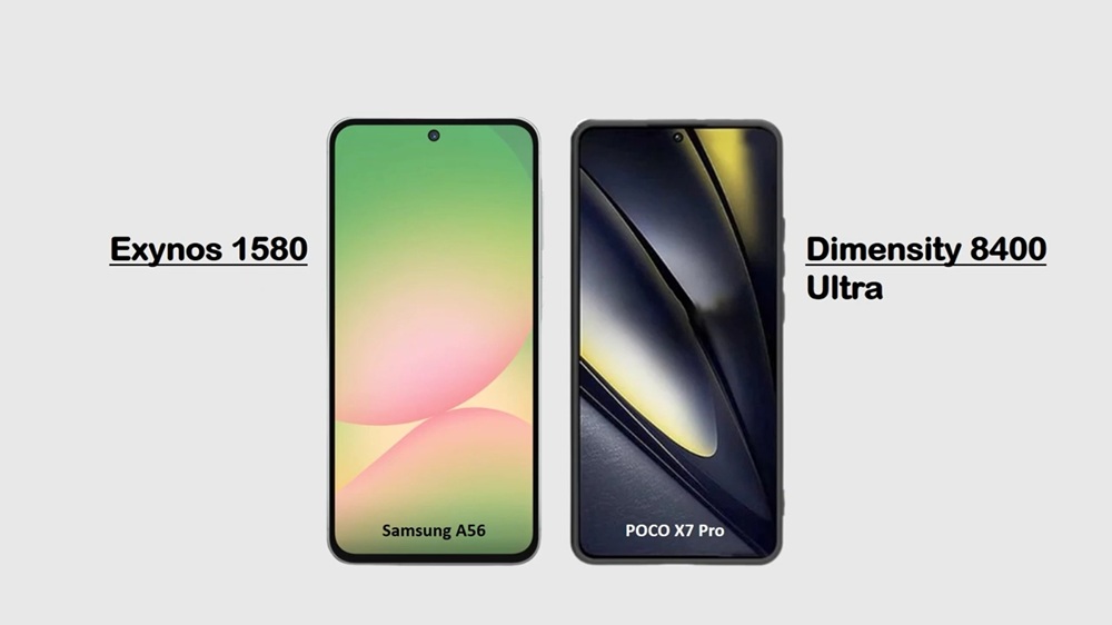 مقایسه پوکو X7 پرو و گلکسی A56