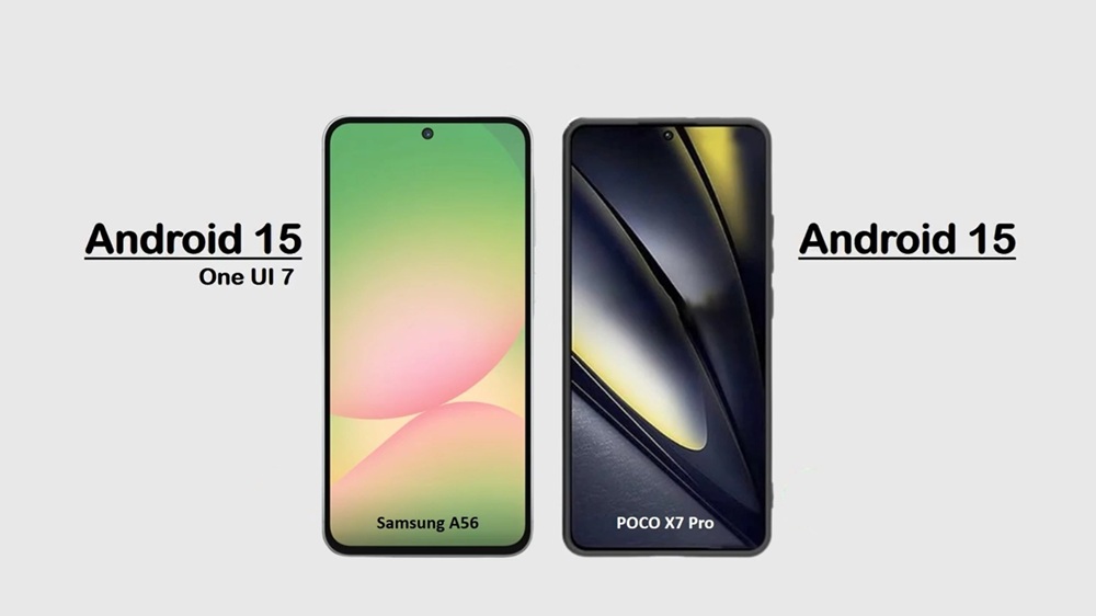 مقایسه پوکو X7 پرو و گلکسی A56