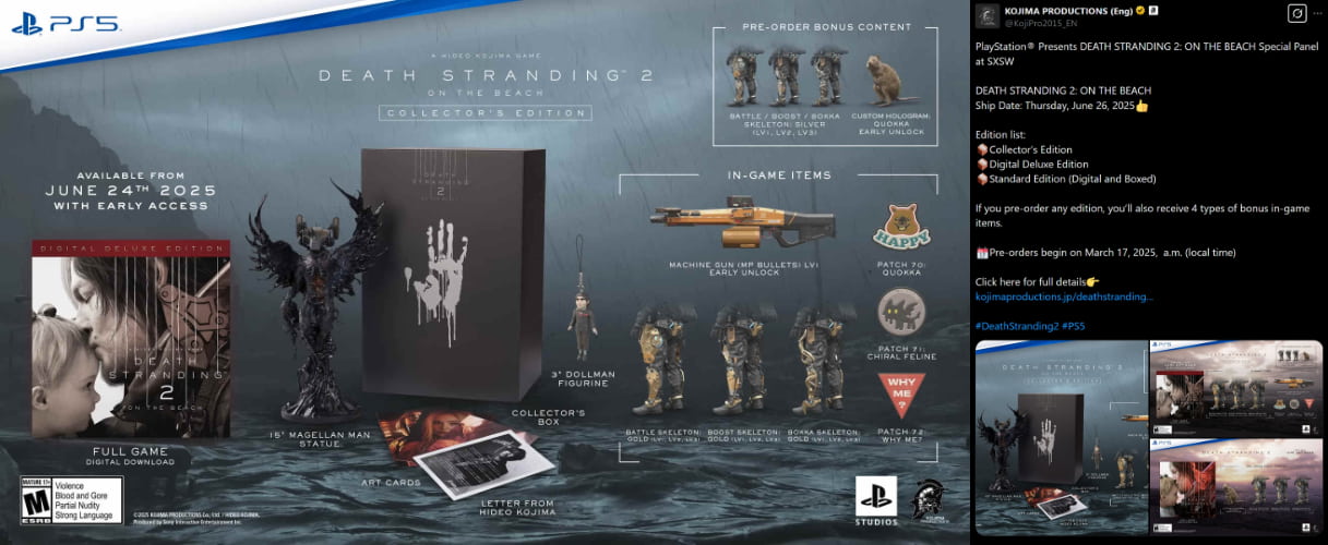 تاریخ عرضه بازی Death Stranding 2