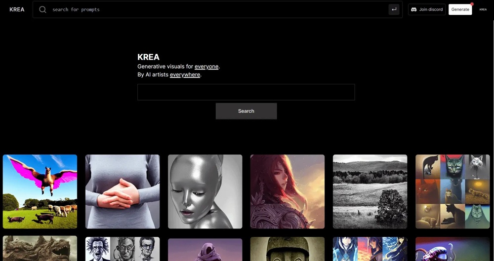 مدل هوش مصنوعی Krea