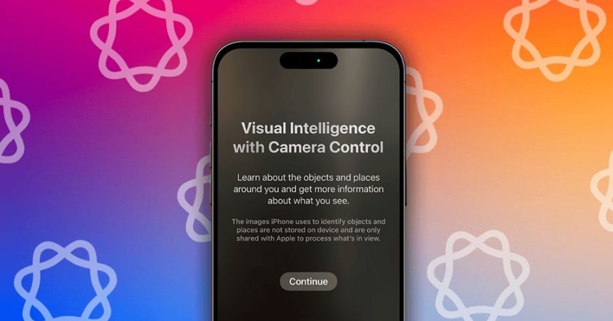 استفاده از هوش بصری اپل در آیفون