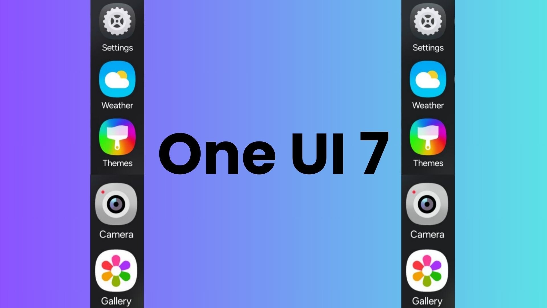 رابط کاربری One UI 7.0 سامسونگ