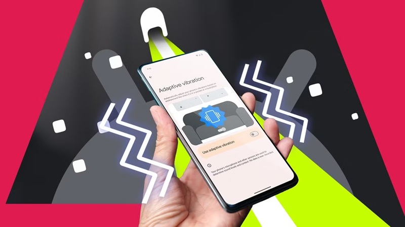 تنظیم لرزش تطبیقی در اندروید 15
