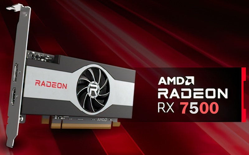 کارت گرافیک RX 7500 AMD
