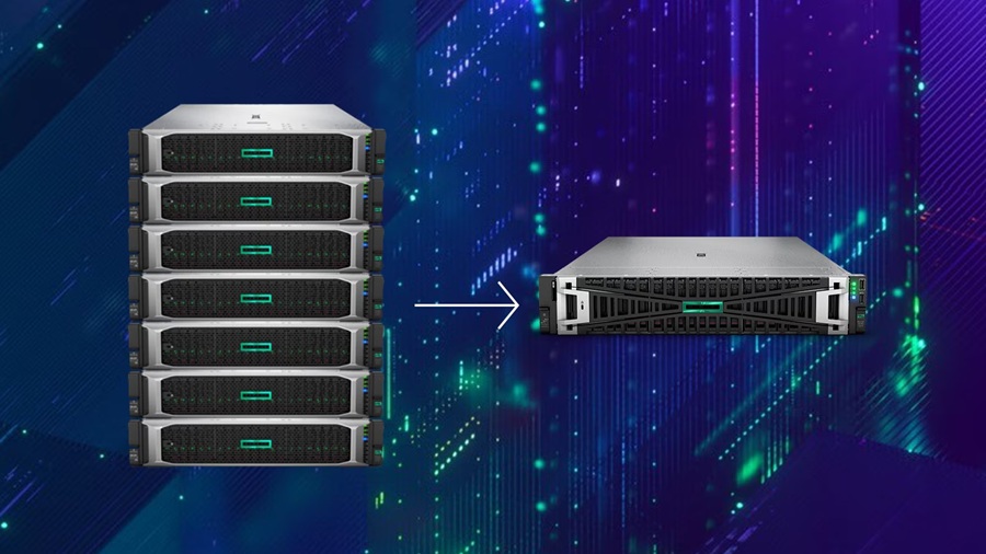 سرور HP برای دوربین مداربسته