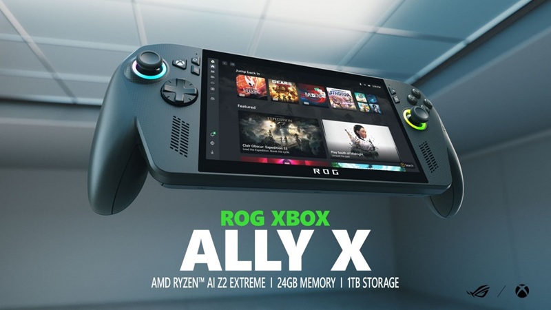 کنسول های دستی ROG Xbox Ally X